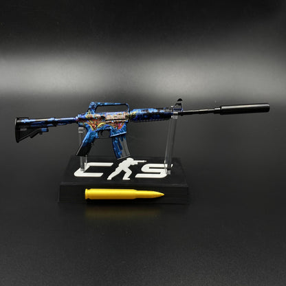 CS Master Piece M4A1-S Metal Replica Game Prop Collectible