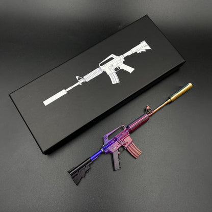 Hot Game CS Fade Tiny M4A1-S Metal Replica For Collectible