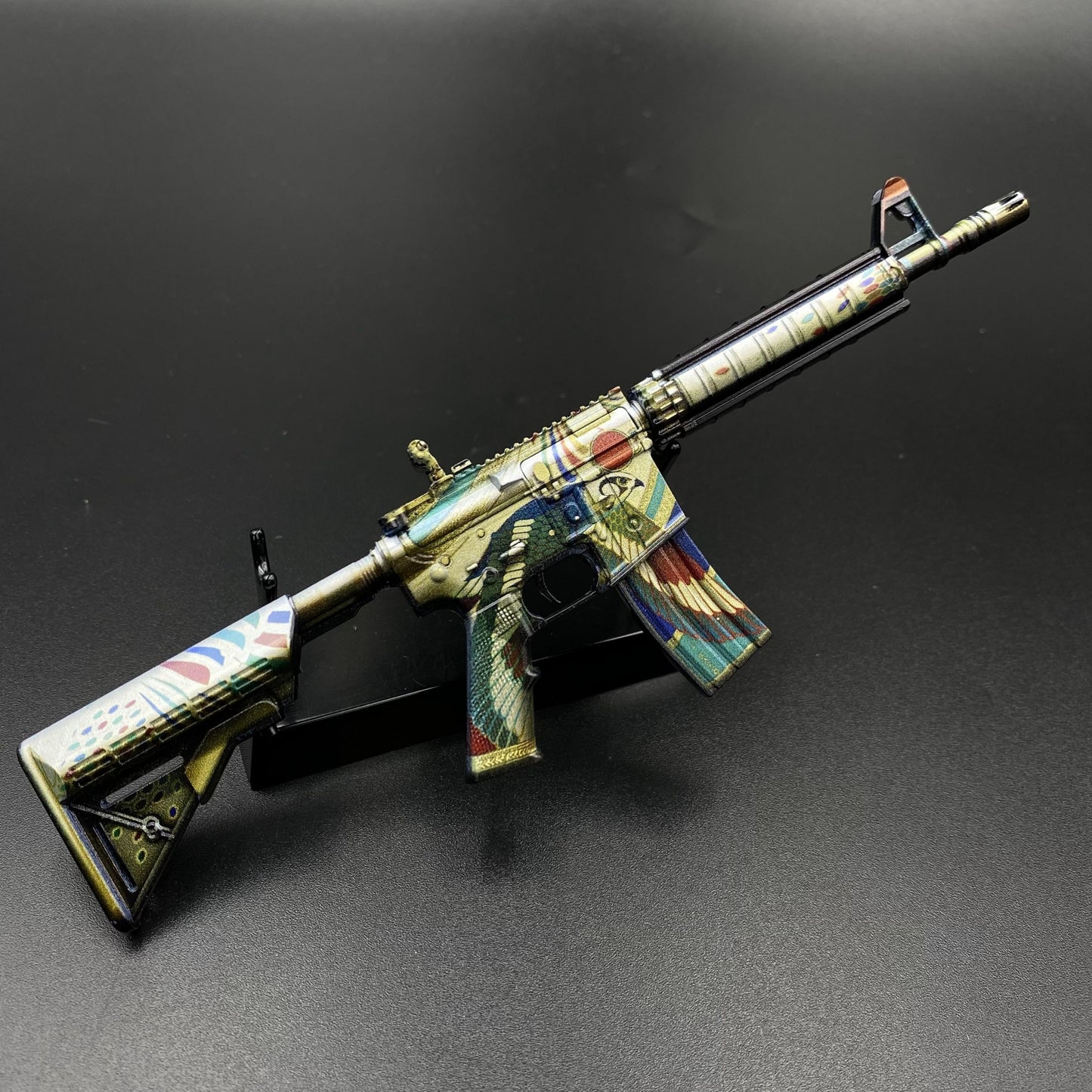 CS Game Skin M4A4 Eye of Horus Mini Metal Game Replica For Collection