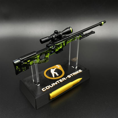 Hot Game CS2 Containment Breach AWP Metal Replica Game Prop Collectible
