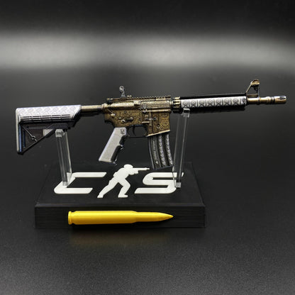 CS Game Skin M4A4 Royal Paladin Mini Metal Game Replica For Collection