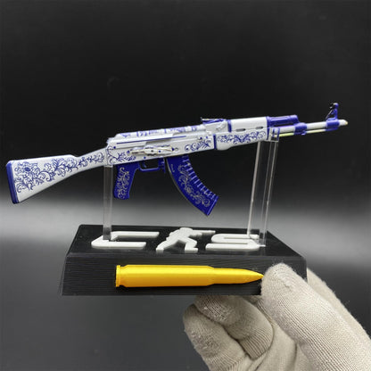 Hot Game CS2 Inheritance AK47 Metal Replica Game Prop Collectible