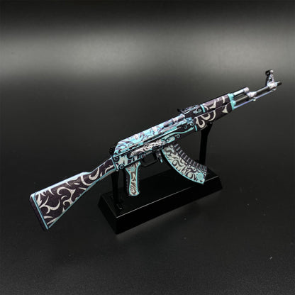 Hot Game CS2 AK47 Frontside Misty Mini Metal Replica Game Prop Collectible