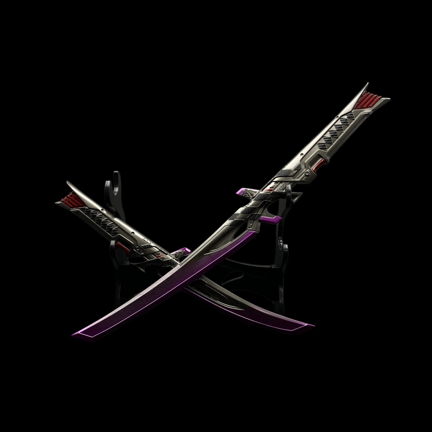 Metal Apex Dual Katana Deadly Duet Miniature