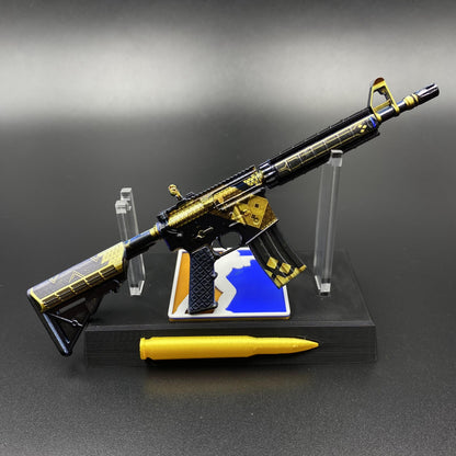 CS2 Mini M4A4 The Coalition Metal Skin Replica - Game Prop Collectible