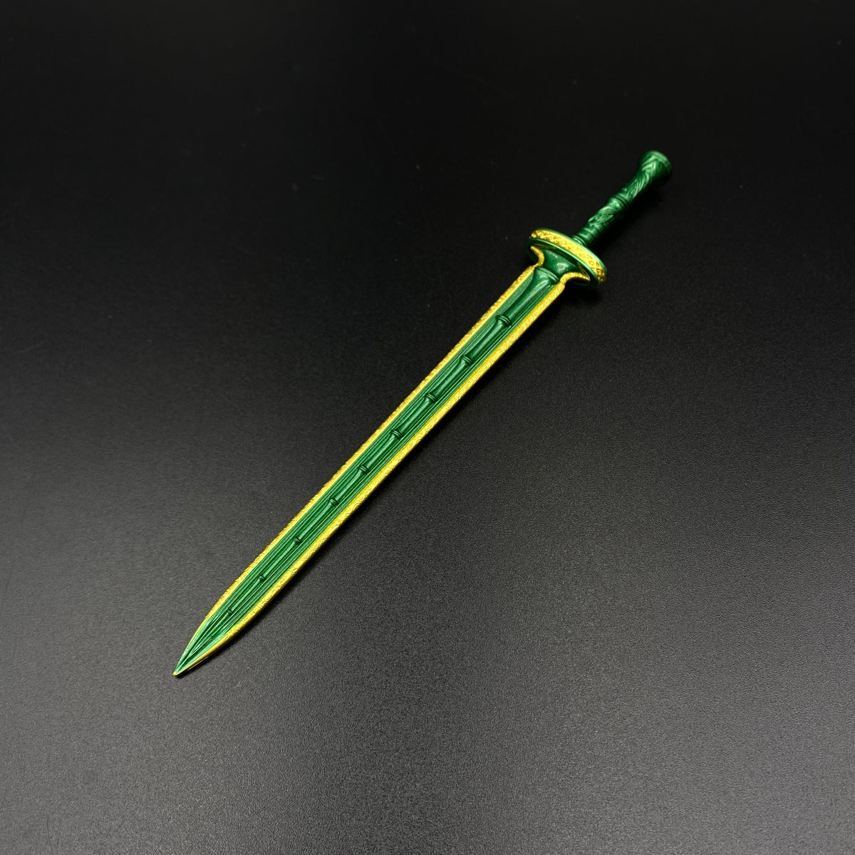 Qingzhu Fengyun Sword Metal Replica Fan Ren Xiu Xian Zhuan Xianxia Weapon Prop Collectible Desktop Ornament Gift