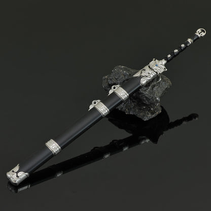 Chinese Wuxia Sword Replica Yu Lin Ling Sword from Sword of Coming Mini Wuxia Metal Sword Collectible