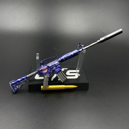 Hot Game CS Black Lotus M4A1-S Metal Replica For Collectible