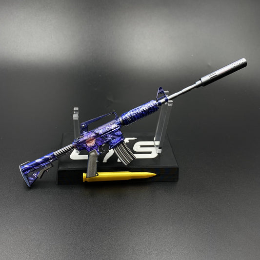 Hot Game CS Black Lotus M4A1-S Metal Replica For Collectible