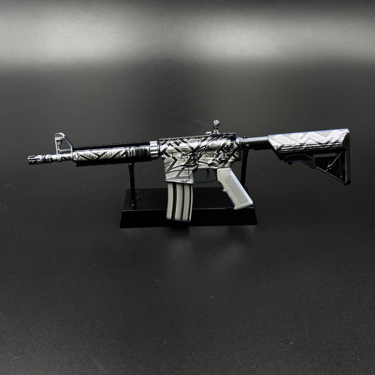 CS Game Skin M4A4 Aeolian Dark Mini Metal Game Replica For Collection