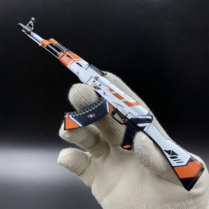 CS2 Game Peripheral - Asiimov AK-47 Gun Replica Game Prop Collectible
