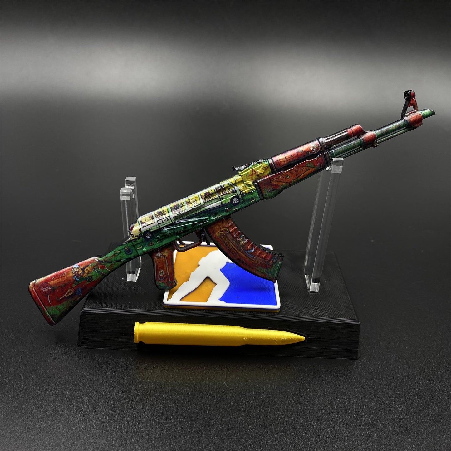 Hot Game CS2 AK47 The Outsiders Metal Replica Game Prop Collectible