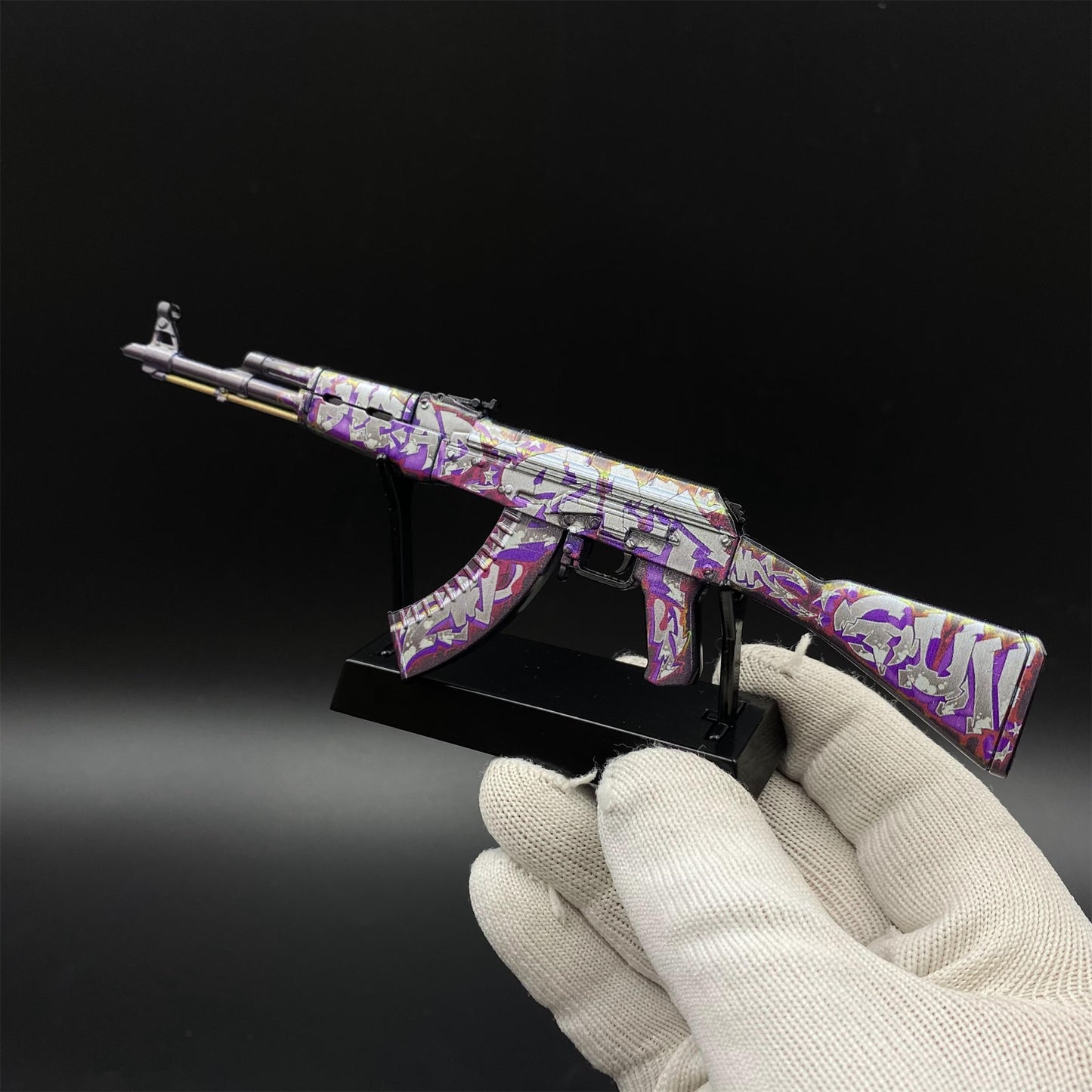 Hot Game CS2 AK47 Head Shot Skin Metal Replica Game Prop Collectible