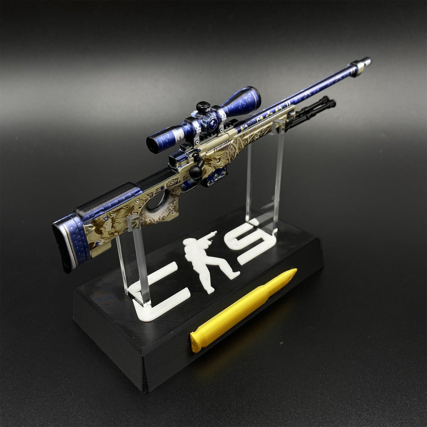 Hot Game CS2 Queen's Gambit AWP Metal Replica Game Prop Collectible