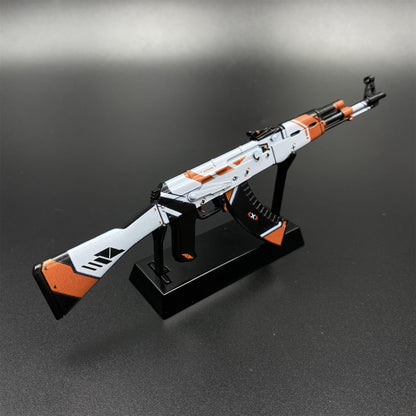 CS2 Game Peripheral - Asiimov AK-47 Gun Replica Game Prop Collectible