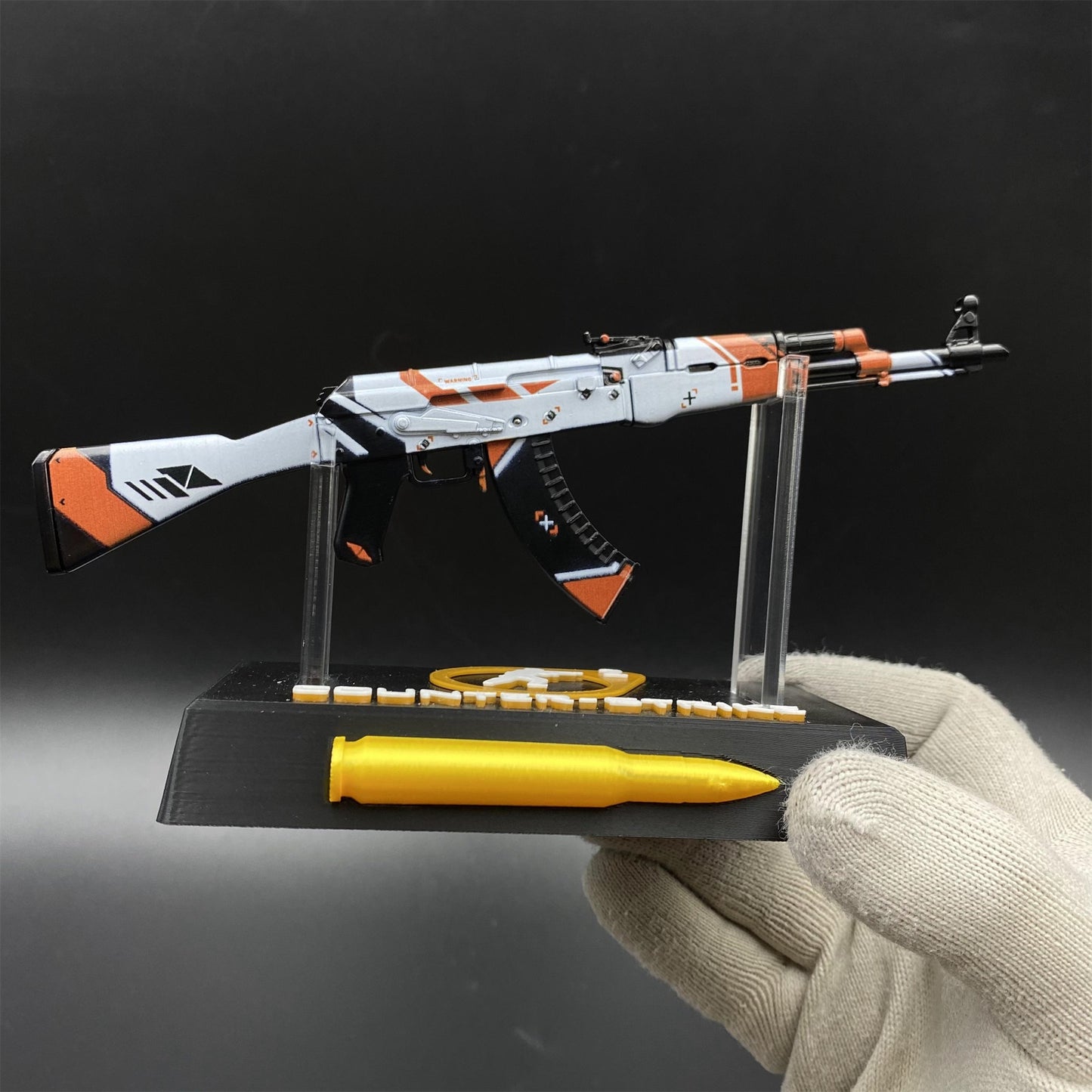 CS2 Game Peripheral - Asiimov AK-47 Gun Replica Game Prop Collectible