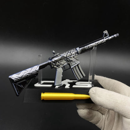 CS Game Skin M4A4 Aeolian Dark Mini Metal Game Replica For Collection