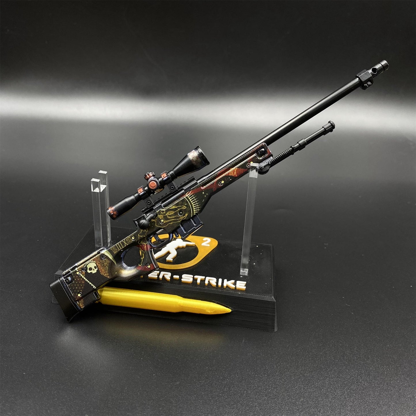 Hot Game CS2 Mortis AWP Metal Replica Game Prop Collectible