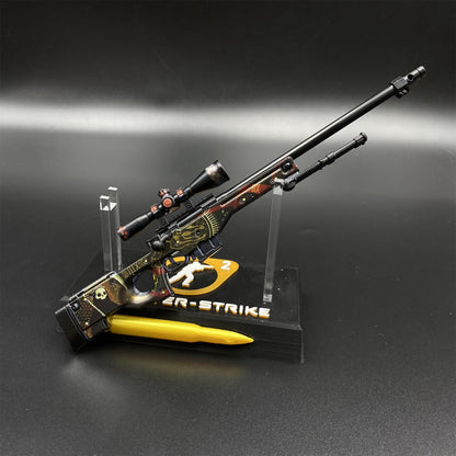 Hot Game CS2 Mortis AWP Metal Replica Game Prop Collectible