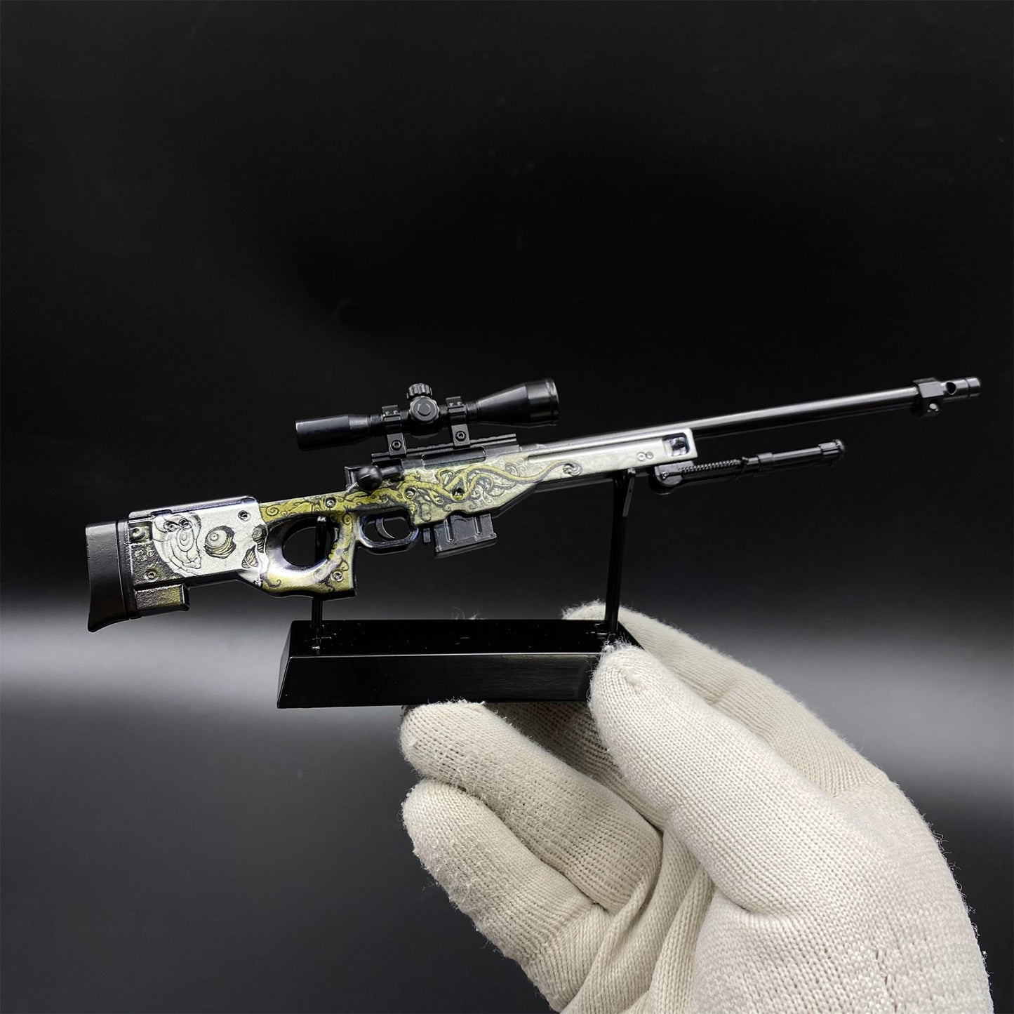 Hot Game CS2 Worm God AWP Metal Replica Game Prop Collectible