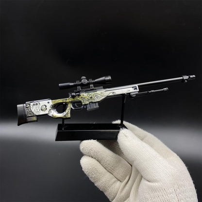 Hot Game CS2 Worm God AWP Metal Replica Game Prop Collectible