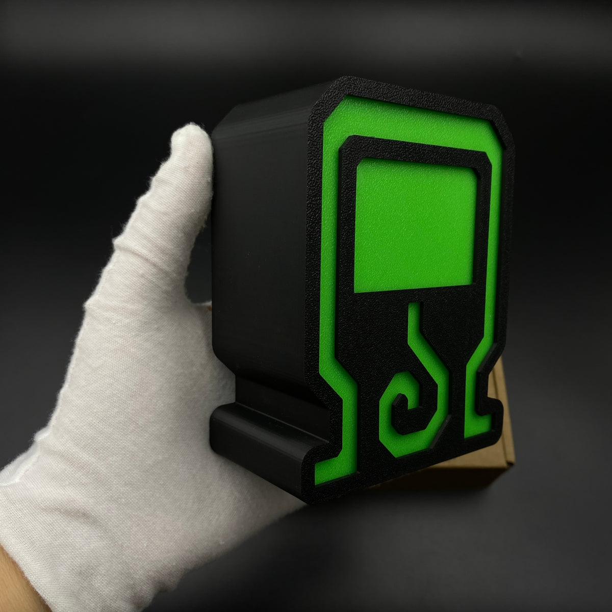 3D Printed Monster Mega Potion Gamer Potion Symbol LED Night Light, Game Room Decor Gift