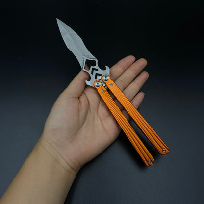 Reviver Butterfly Knife Trainer, Unsharpened Balisong Practice Tool, Flipping Trainer