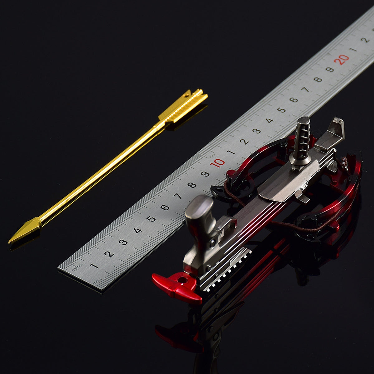 Delta Force Game Inspired Saeed Crossbow Metal Replica Collectible Display Toy for Game Fans