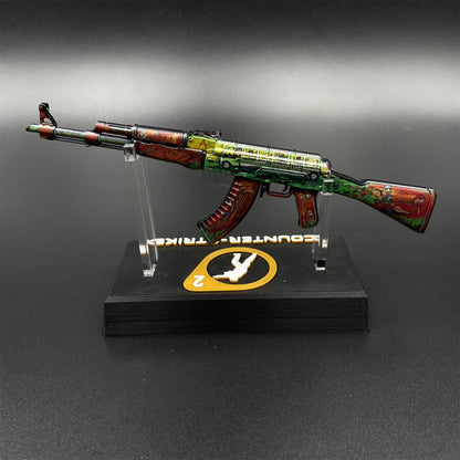 Hot Game CS2 AK47 The Outsiders Metal Replica Game Prop Collectible