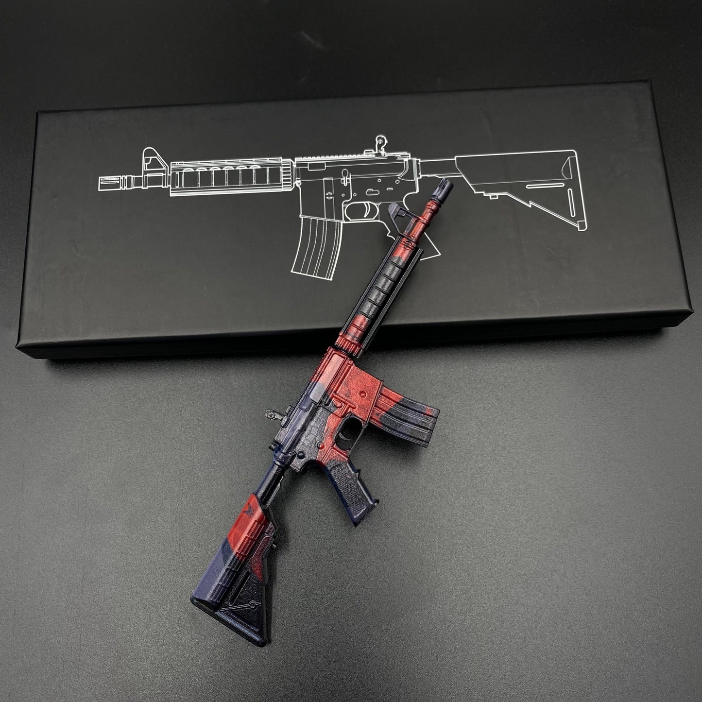 CS2 Game Skin M4A4 Evil Daimyo Mini Metal Game Replica For Collection
