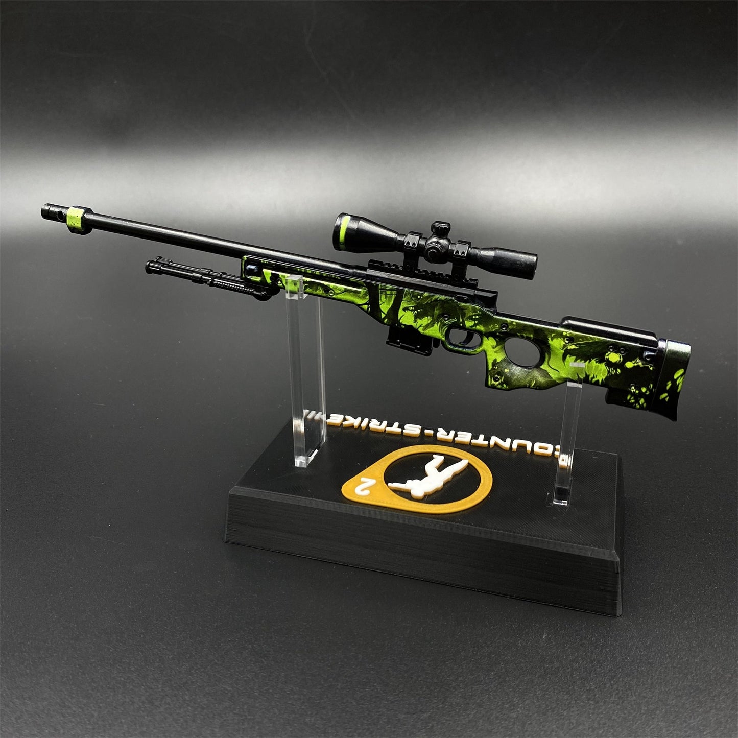 Hot Game CS2 Containment Breach AWP Metal Replica Game Prop Collectible