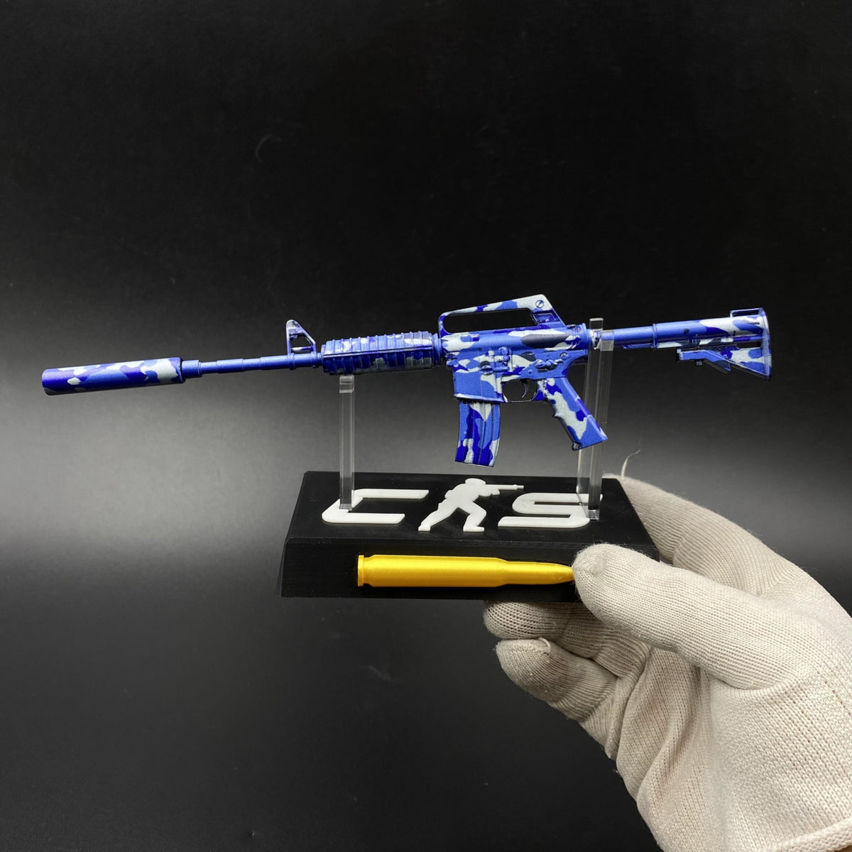 CS2 Game Peripheral - Bright Water M4A1-S Metal Replica Game Prop Collectible