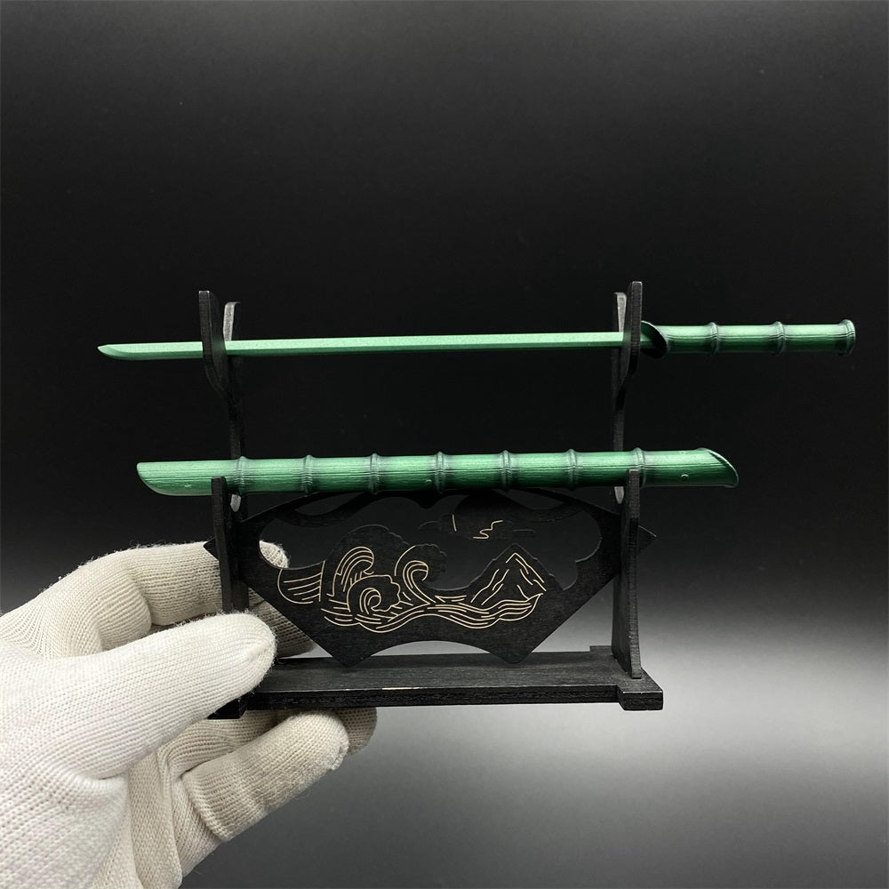 Sword of Coming A Liang Bamboo Sword Metal Miniature