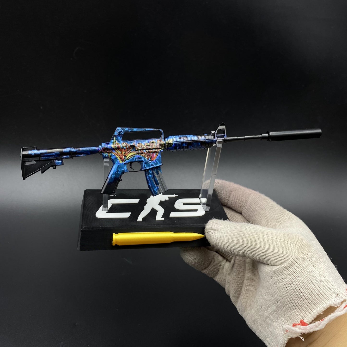 CS Master Piece M4A1-S Metal Replica Game Prop Collectible