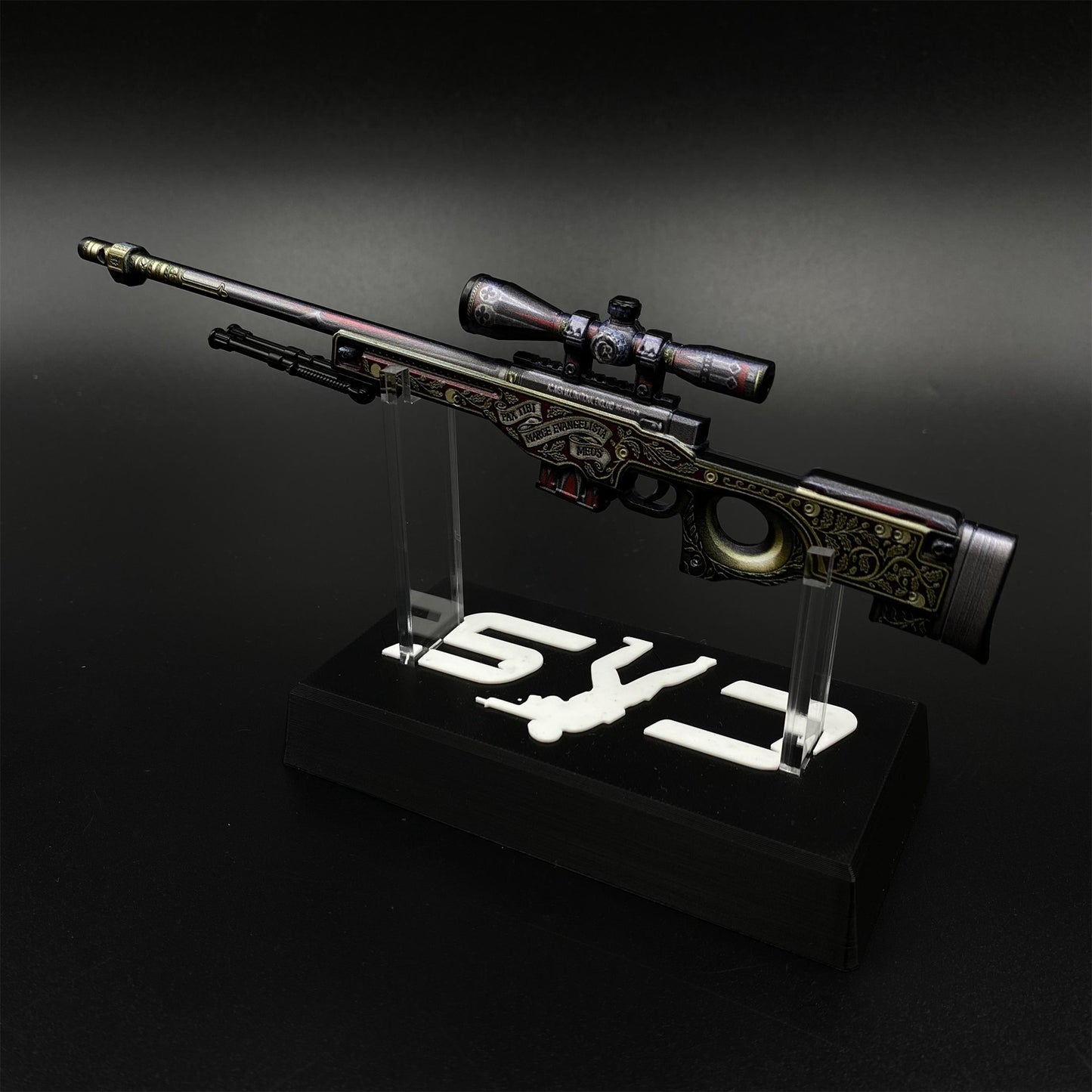 Hot Game CS2 The Prince AWP Metal Replica Game Prop Collectible