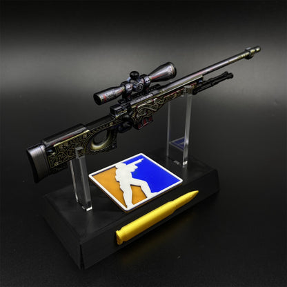 Hot Game CS2 The Prince AWP Metal Replica Game Prop Collectible