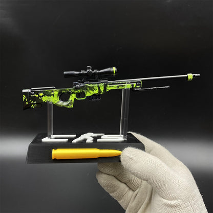 Hot Game CS2 Containment Breach AWP Metal Replica Game Prop Collectible
