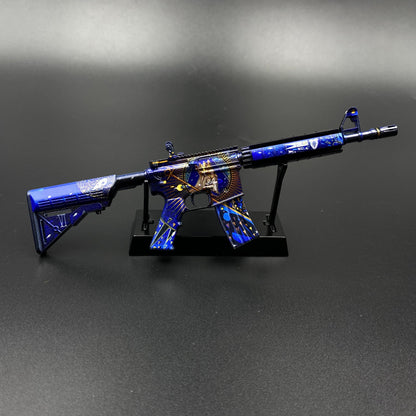 M4A4 The Emperor Mini Game Skin Replica, Game Prop Collectible