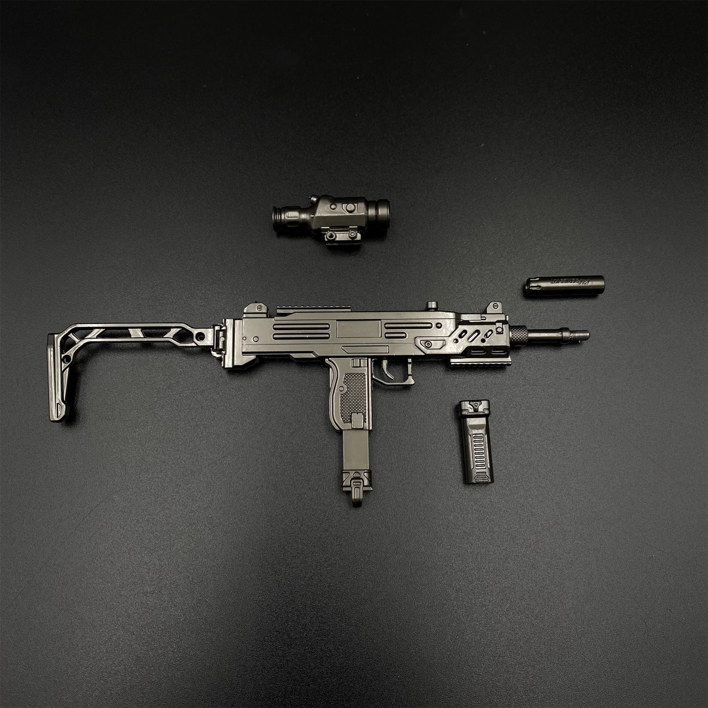DF Tactical UZI Metal Miniature SMG Tiny Gun