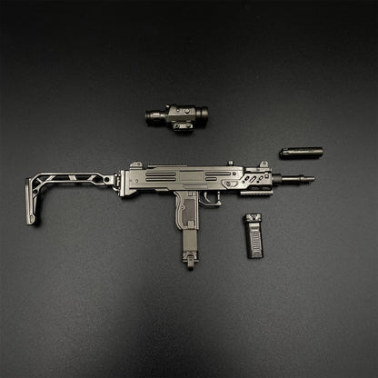 DF Tactical UZI Metal Miniature SMG Tiny Gun