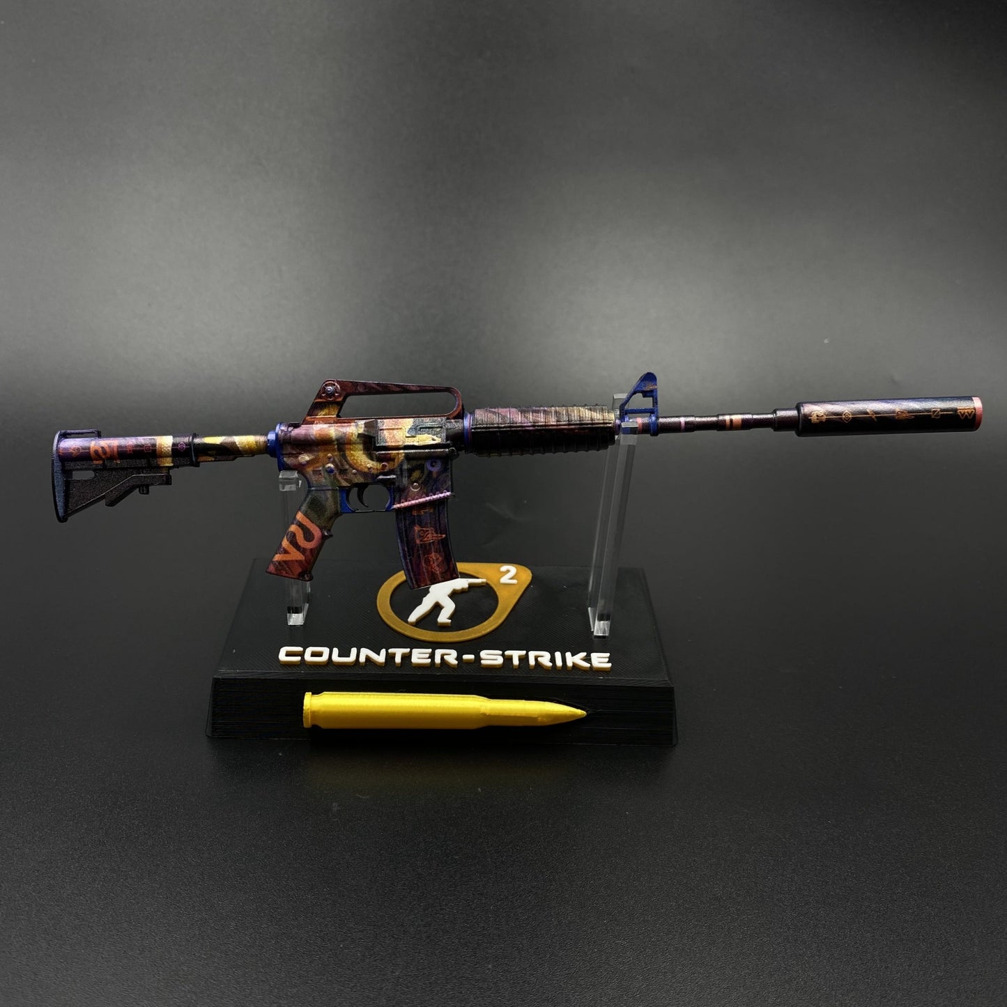 CS M4A1‑S Welcome to the Jungle Metal Gun Replica for Collectible