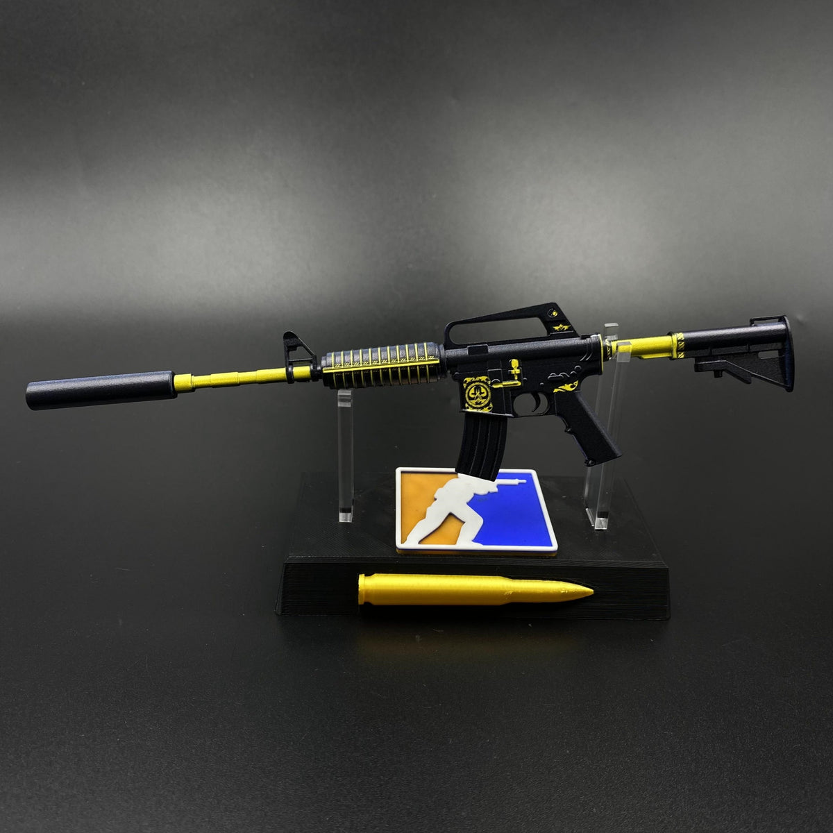 CS Knight M4A1-S Metal Replica Game Prop Collectible