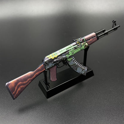 Hot Game CS2 Fire Serpent AK47 Metal Replica Game Prop Collectible