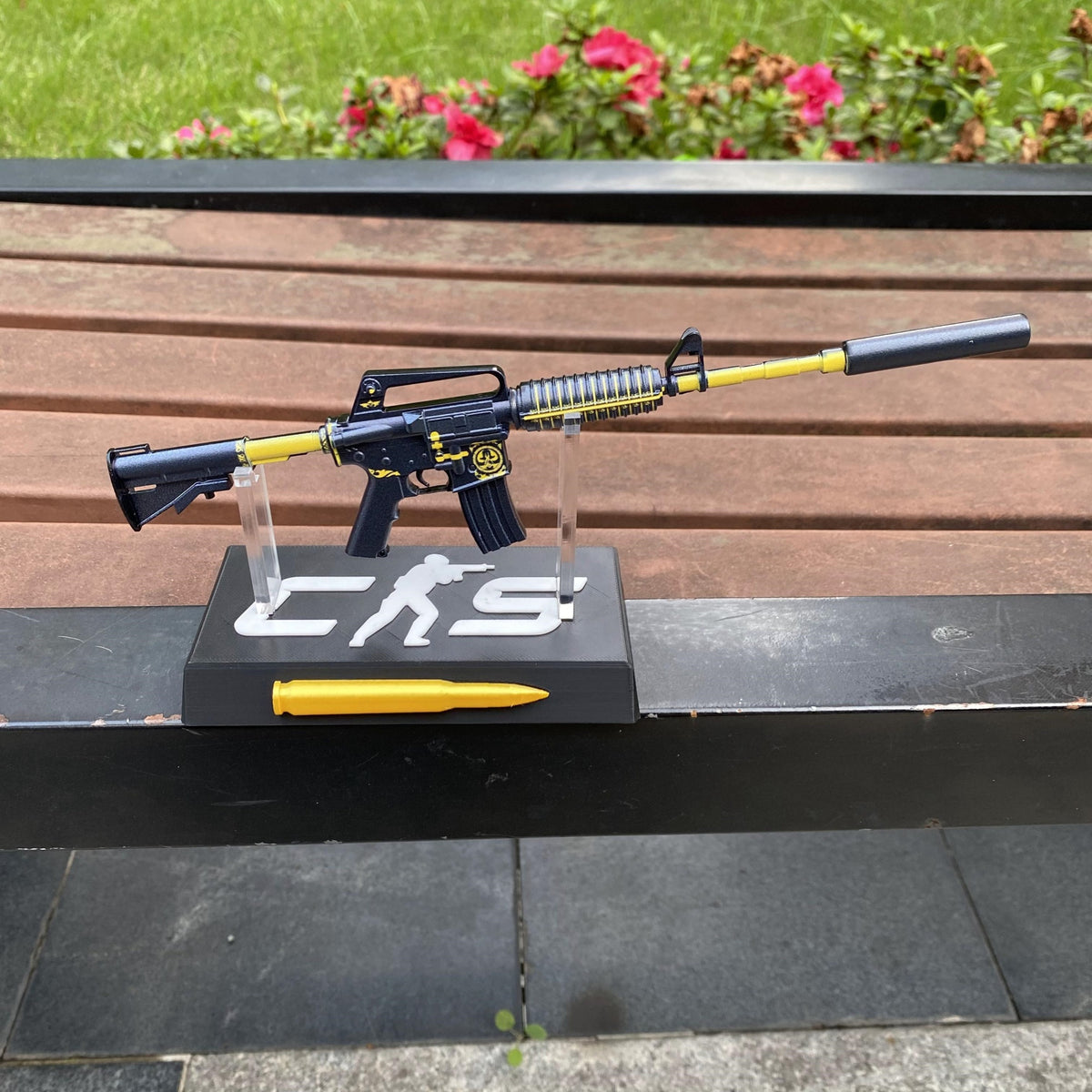 CS Knight M4A1-S Metal Replica Game Prop Collectible