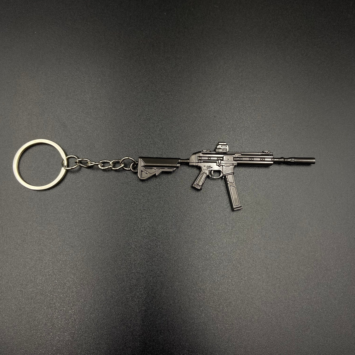 Delta Force Mini SMG Metal Gun Replica Keychain FPS Game Fan Collectible Gift