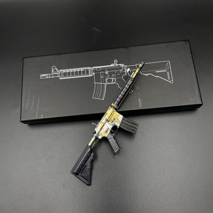 CS Game Skin M4A4 Daybreak Mini Metal Game Replica For Collection