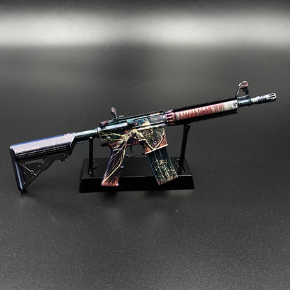 CS2 Mini M4A4 Tooth Fairy Metal Skin Replica - Game Prop Collectible