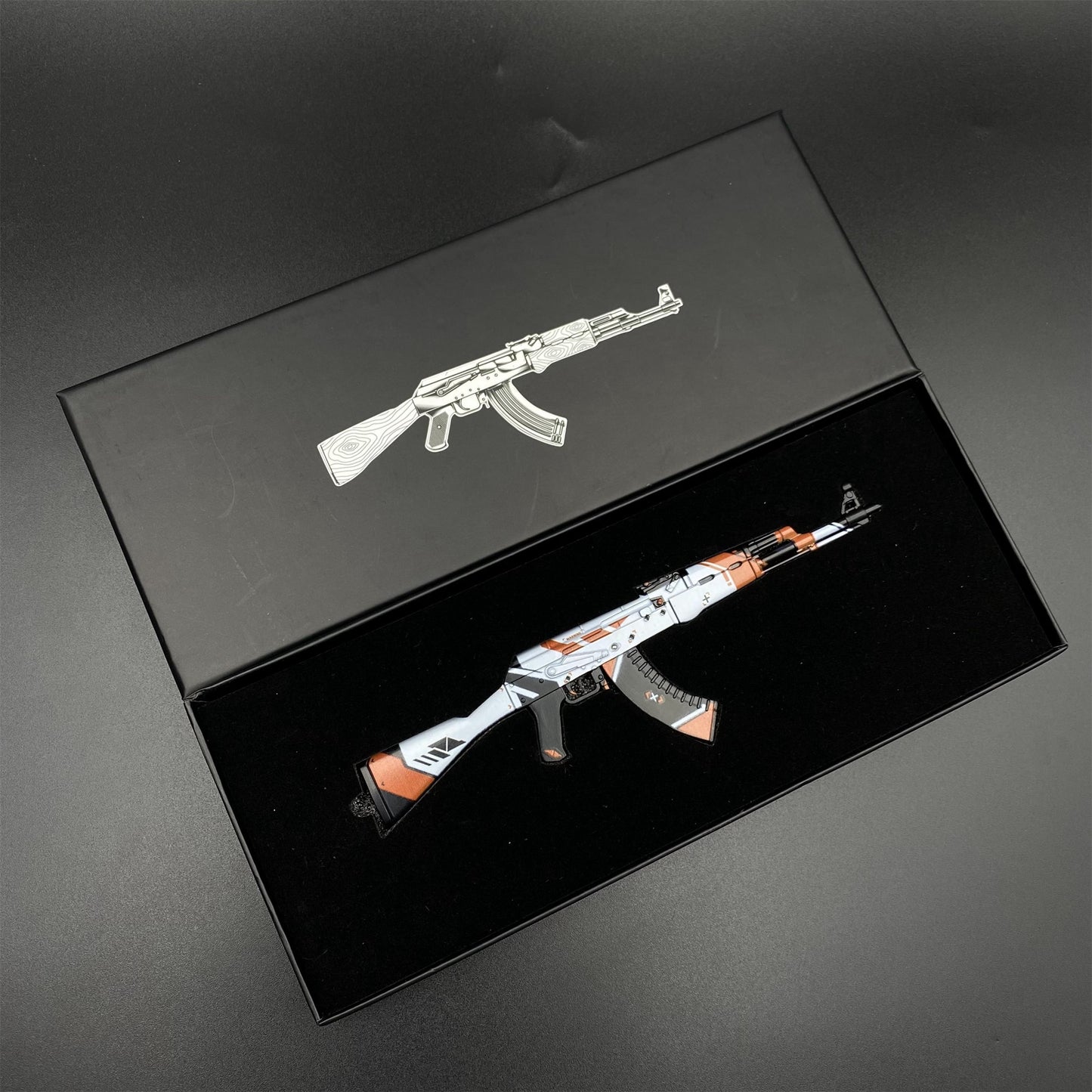 CS2 Game Peripheral - Asiimov AK-47 Gun Replica Game Prop Collectible