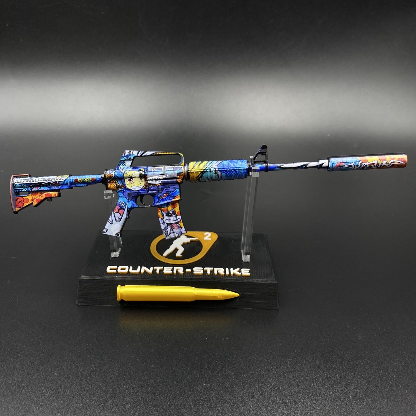 CS Player Two M4A1-S Metal Replica Game Prop Collectible