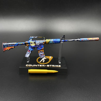 CS Player Two M4A1-S Metal Replica Game Prop Collectible